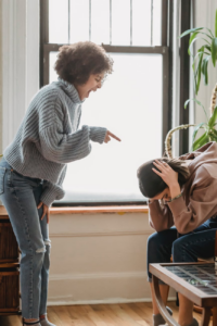 Two sisters arguing over the asset distribution