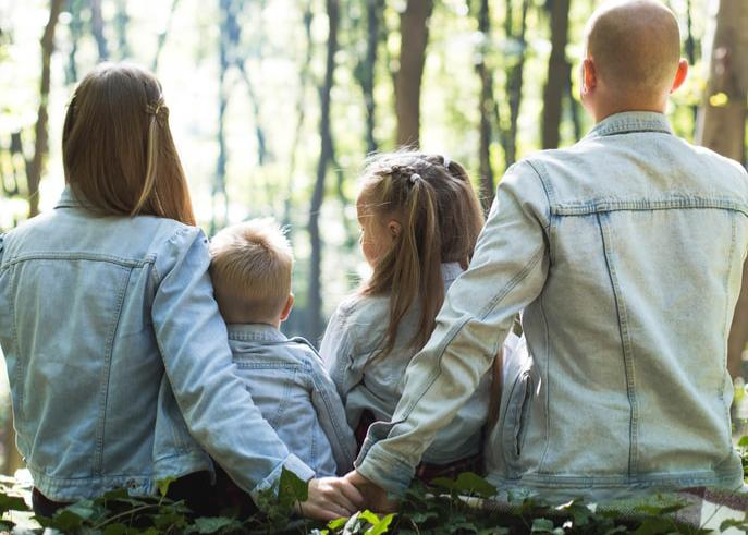 Family get together after successful immigration via sponsorship plan.