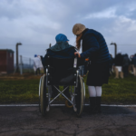 Nanda & Associate Lawyers Canada - A disabled person on a wheelchair.