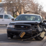 Nanda & Associate Lawyers Canada - A black totaled vehicle