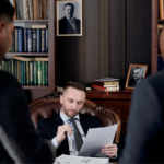 Nanda & Associate Lawyers Canada - An image of a real estate lawyer reading a contract