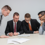 Nanda & Associate Lawyers Canada - A company’s officials in a meeting with a lawyer