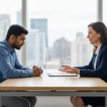 Family lawyer advising parent on child relocation rights in Mississauga