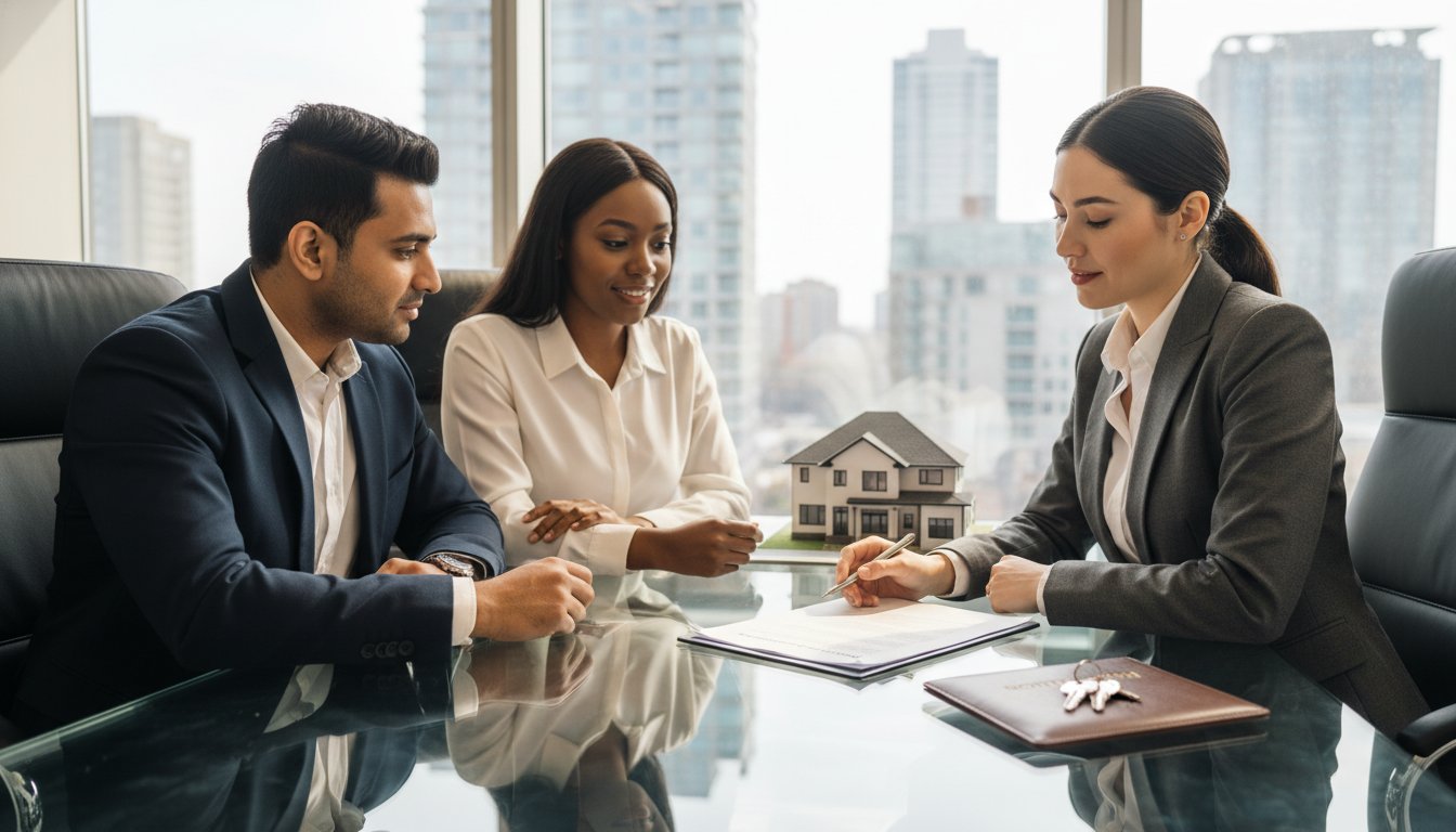 Real estate lawyer assisting private home sale in Brampton