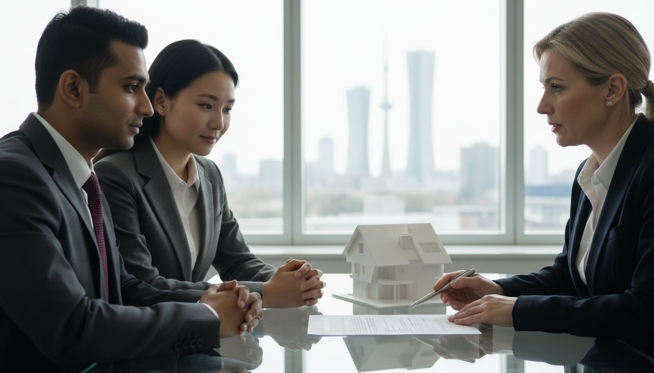 Real estate lawyer protecting property deposit in Mississauga