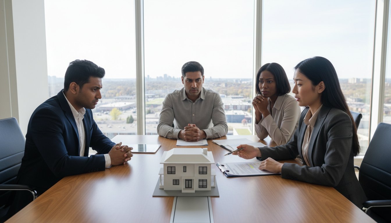 Real estate legal dispute in Mississauga involving property litigation and contract breach