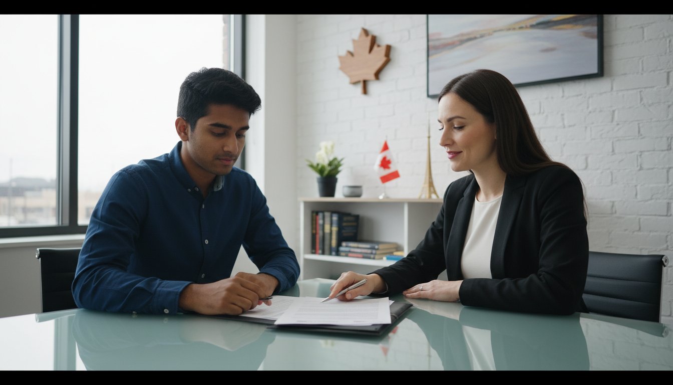 Study permit extension lawyer helping student in Brampton