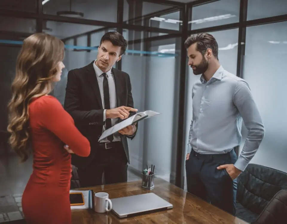 How property is divided after divorce in Ontario showing couple separating assets including family home and financial documents