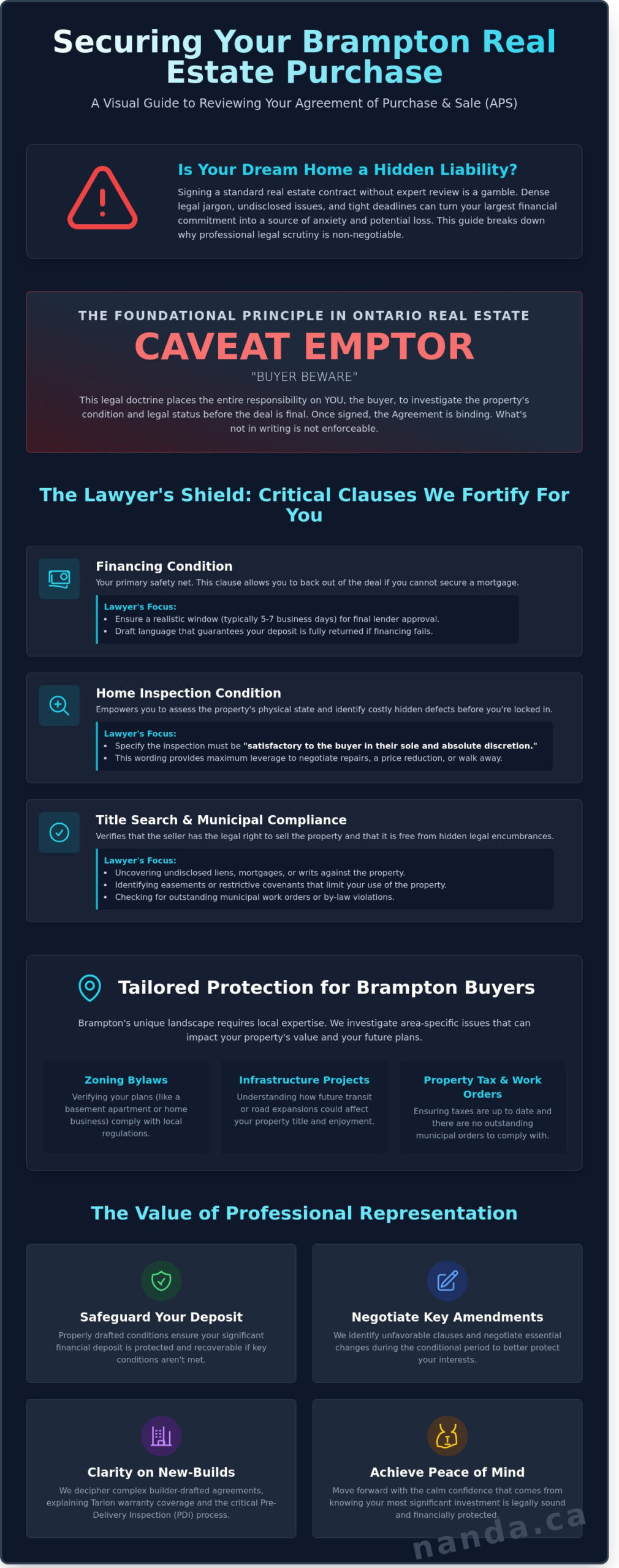 Brampton Lawyer for Agreement of Purchase and Sale Review: Protecting Your Interests in 2026