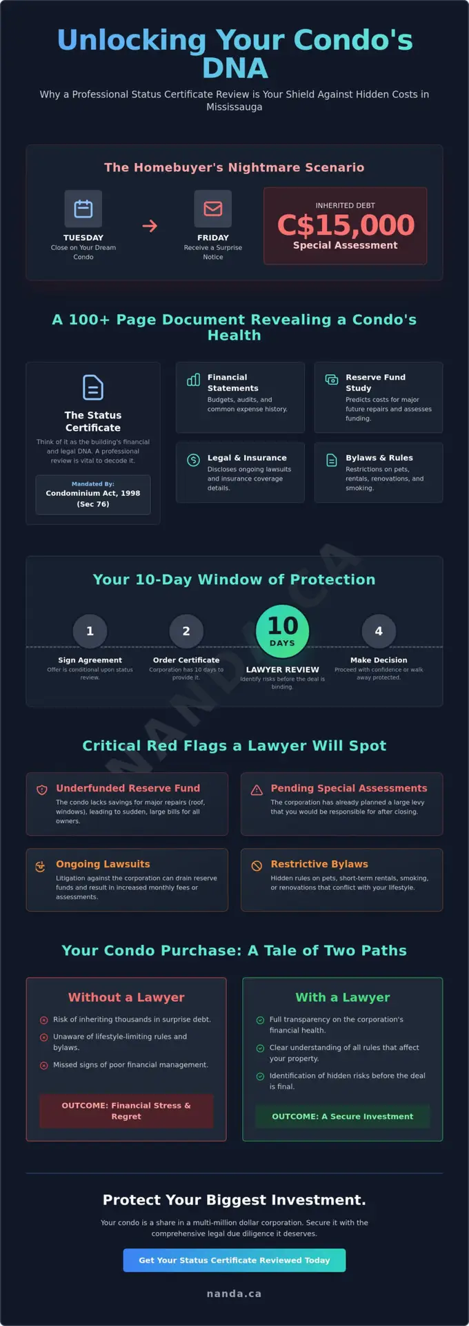 Condo Status Certificate Review Lawyer in Mississauga: A Comprehensive Guide (2026)